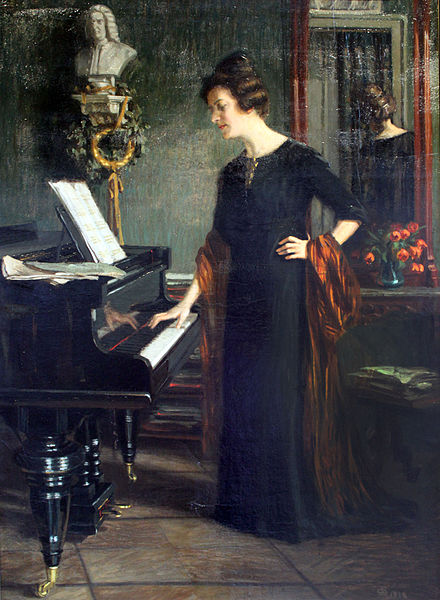 1912 Bantzer Portrait Emmi Leisner anagoria